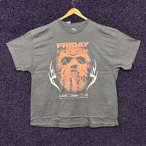 Friday the 13th Jason Mask Horror T-Shirt Size 3XL